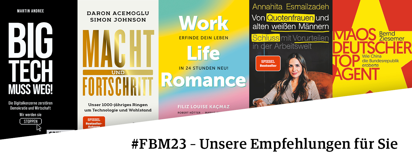 Campus Bücher - Unsere Empfehlungen zur FBM23