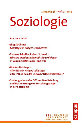 Soziologie 2/2019