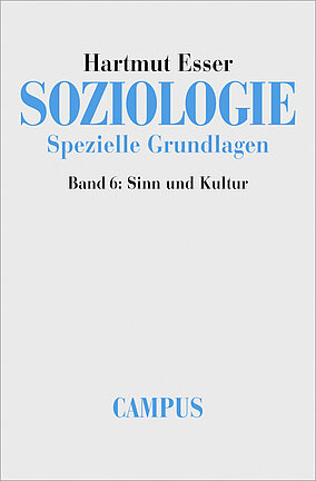 Soziologie. Spezielle Grundlagen