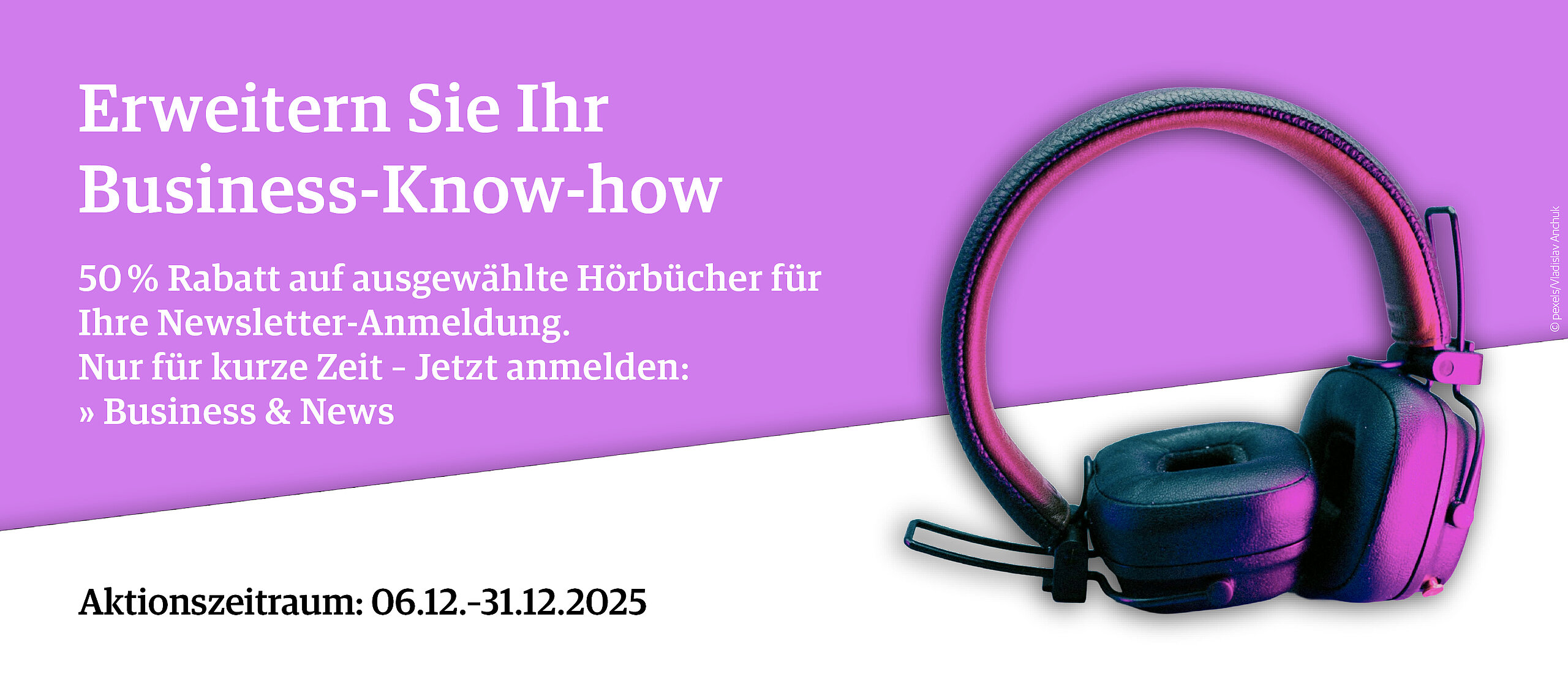 Management-Hörbücher für Newsletter-Abonnent:innen