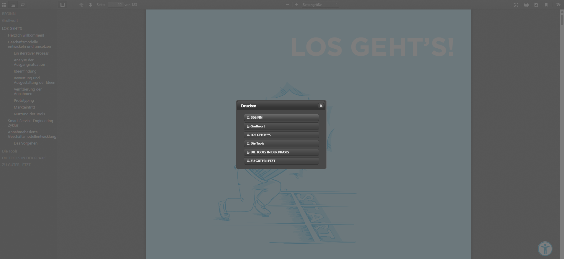 Lesemodus – Kapiteldownload