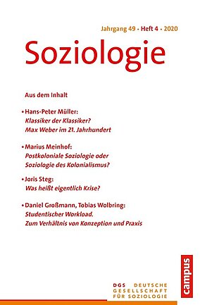 Soziologie 4/2020