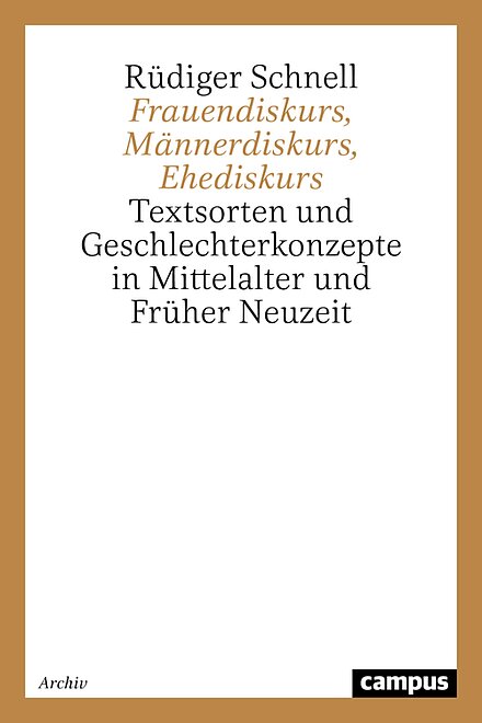 Frauendiskurs, Männerdiskurs, Ehediskurs
