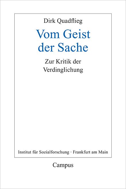 Vom Geist der Sache
