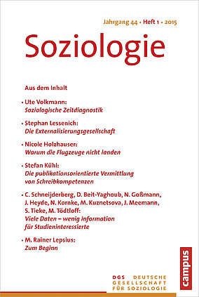 Soziologie 1.2015