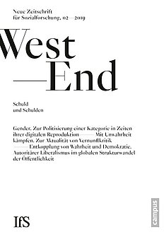 WestEnd 2/2019: Schulden und Schuld