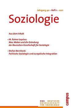 Soziologie 1.2011