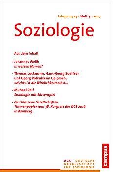Soziologie 4.2015