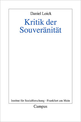 Kritik der Souveränität