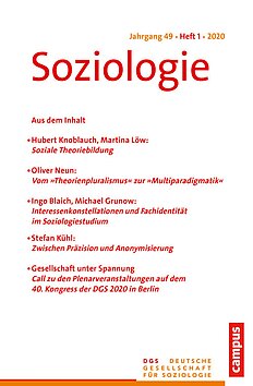 Soziologie 1/2020