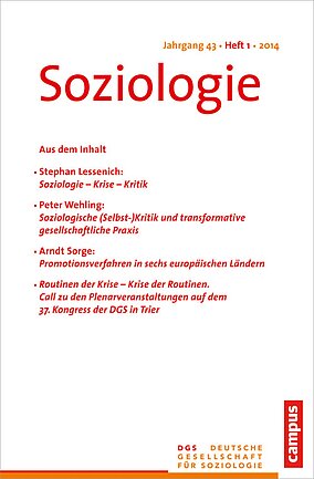 Soziologie 1.2014