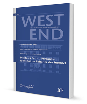 WestEnd 2010/2: Digitales Selbst. Personale Identität im Zeitalter des Internet