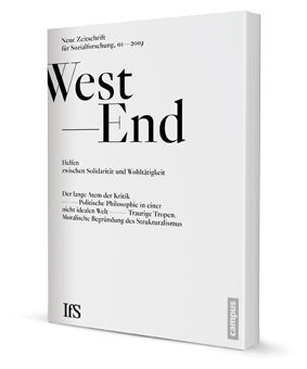 WestEnd 1/2019: Helfen zwischen Solidarität und Wohltätigkeit