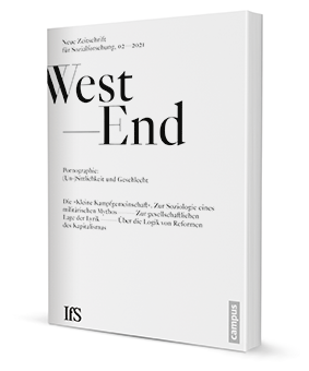 WestEnd 2/2021: Pornographie: (Un-)Sittlichkeit und Geschlecht