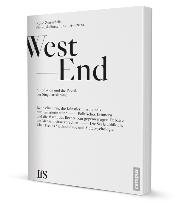 WestEnd 1/2022: Autofiktion und die Poetiken der Singularität