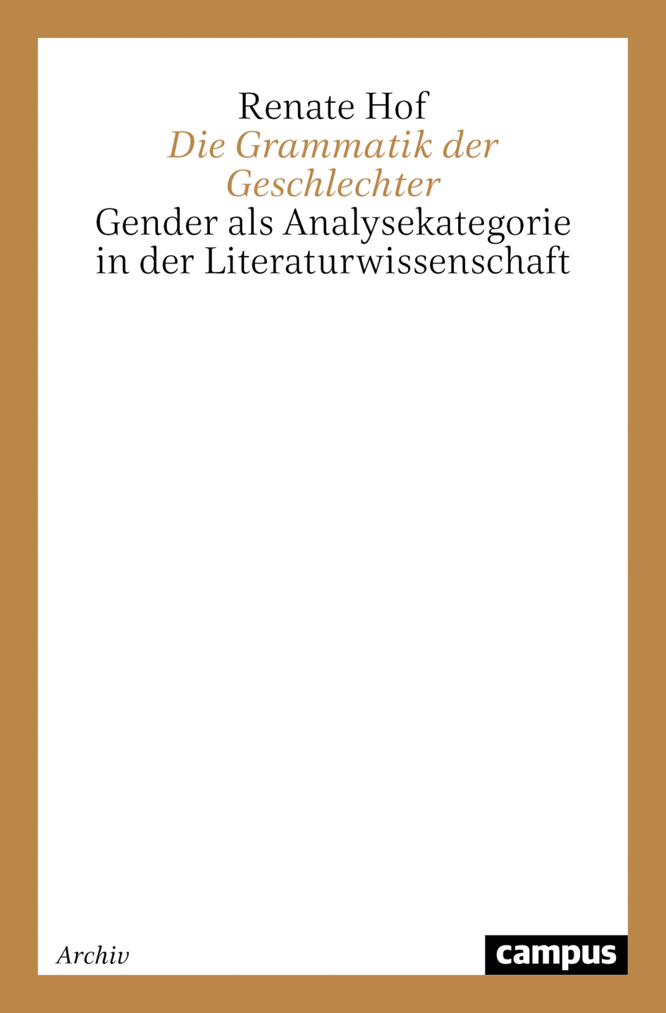 Die Grammatik der Geschlechter