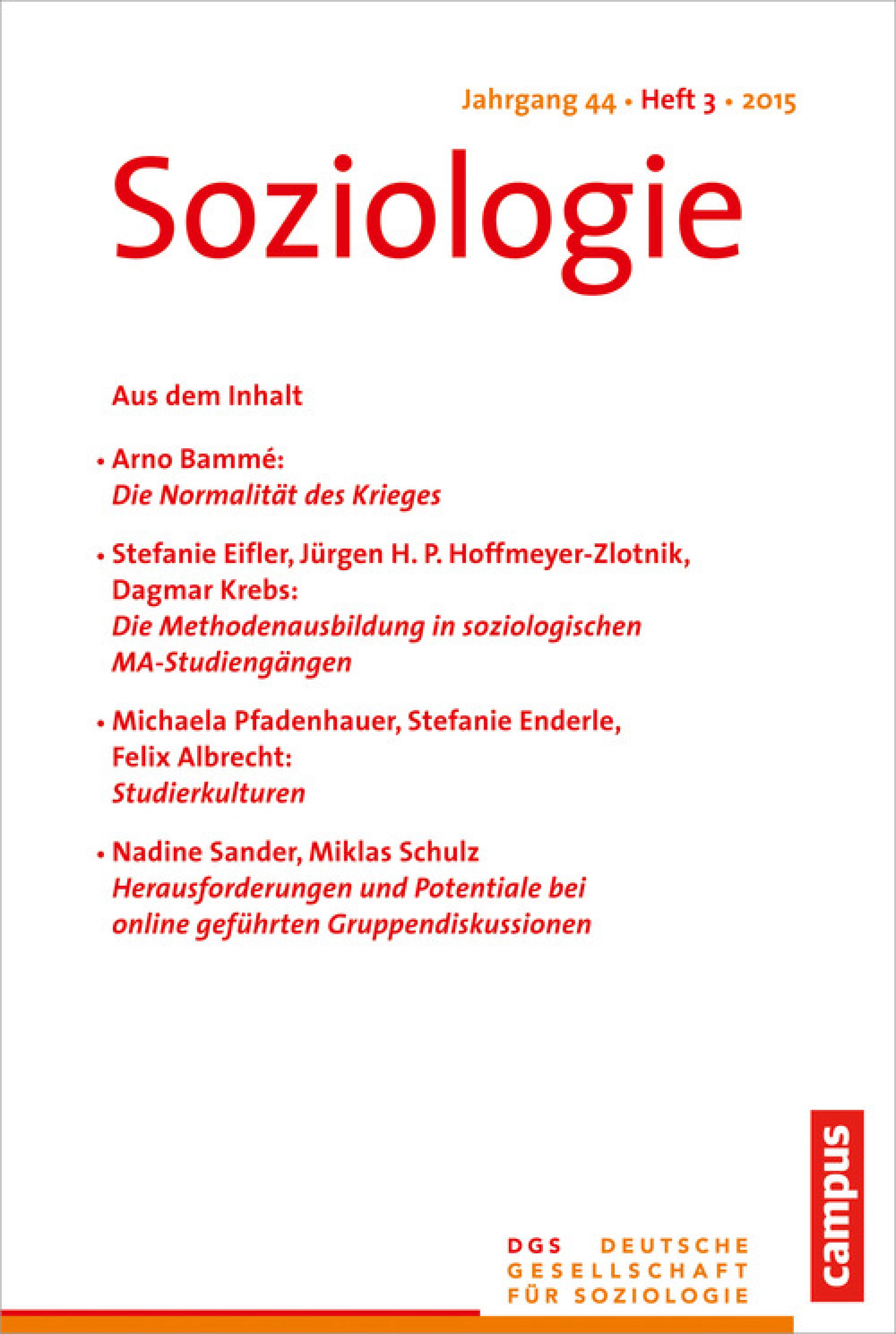 Soziologie 3.2015