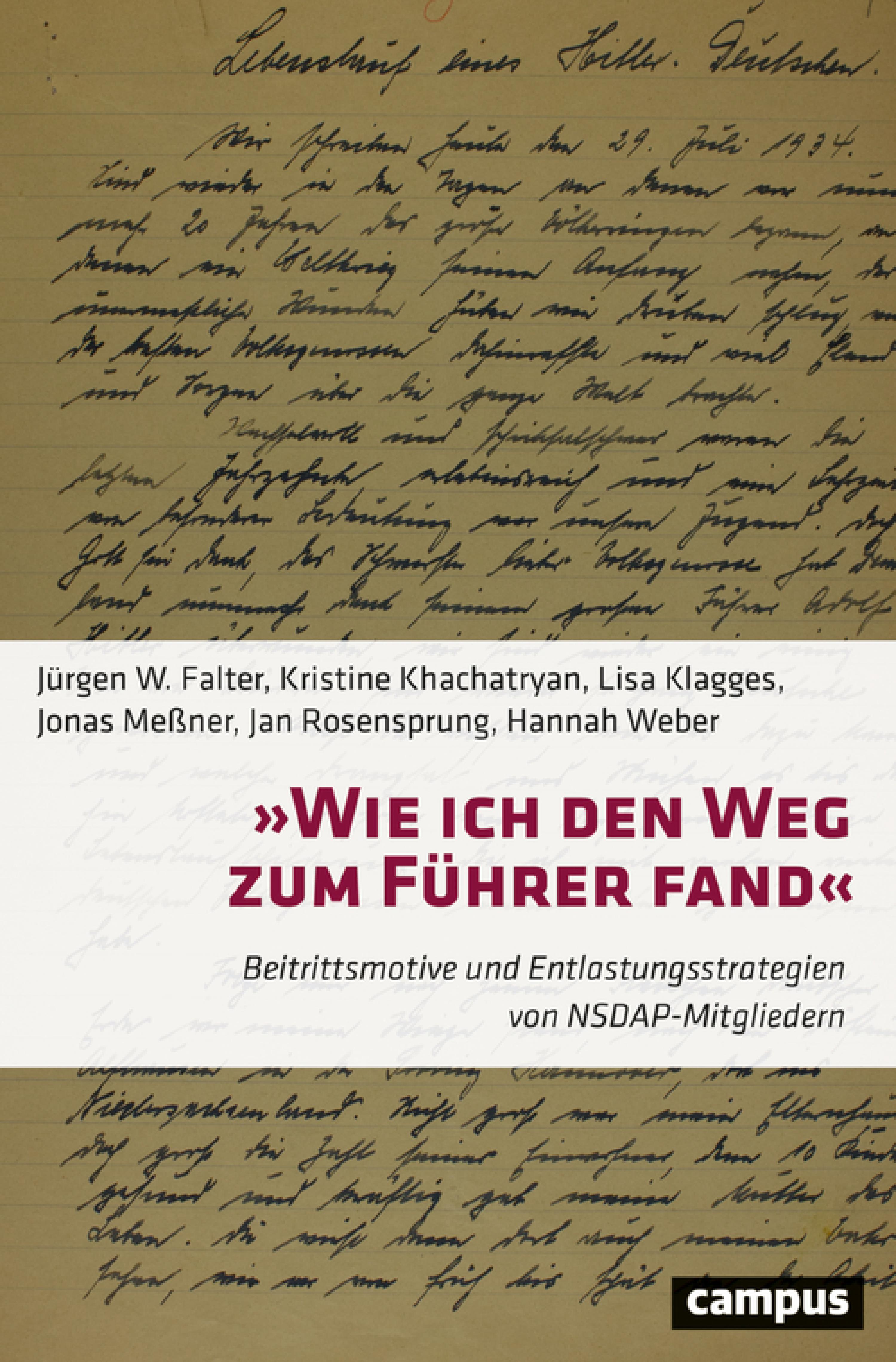 »Wie ich den Weg zum Führer fand«